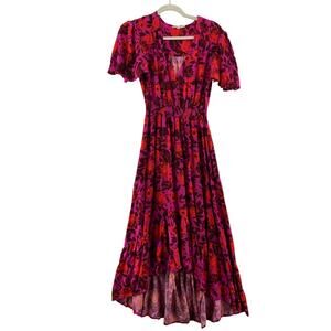 Abel‎ the Label Pink Floral Dress Size XS